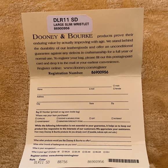 Dooney & Bourke Disney 55th Anniversary Large Slim Wristlet DLR11 SD - Picture 5 of 5